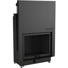 Resim Echa Tech Asansörlü Çelik Şömine Haznesi Düz 80 X 64 D 