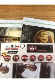 Resim multibox Power Of Technology Oto Teyp (Oto Mp3 Çalar) 