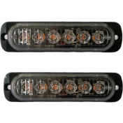 Resim Gemstone 2pcs LED Frobe Uyarı Işık Işık Faylayıcı In Lıghtbar Kamyak Aracı Beacon Lamba Trafik Işık 12V 24V Sarı Işık (Yurt Dışından) 