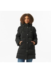 Resim Nautica Kadın Siyah Regular Fit Mont Desenli 57j051t Siyah 