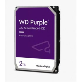 Resim WD Purple 3.5 SATA III 6Gb/s 2TB 64MB 7/24 Guvenlik WD23PURZ 