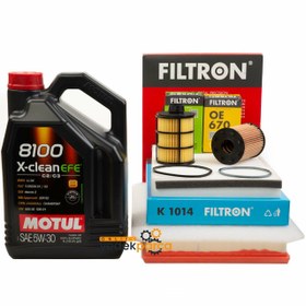 Resim Opel Astra H Filtron 1.3 Dizel Periyodik Bakım Filtre Seti- Motul Efe 4 LT 5W30 (Yağ Filtresi Tırnaklı) Filtron Marka 