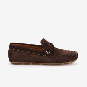 Resim Kemal Tanca Erkek Kauçuk Tabanlı Süet Loafer A9407 Kahverengi 