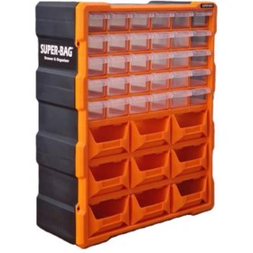 Resim Süper Bag Super-Bag ASR-6010 Monoblok Avadanlık Seti 39 Gözlü 