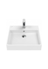 Resim Creavit Next Tezgah Üzeri Kare Lavabo 50 50 Cm Beyaz Nx255-00cb00e-0000 