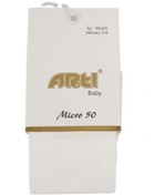 Resim Artı Micro Külotlu Muz Çorap 300178 Krem 