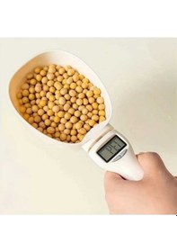 Resim Fastbuy 500g Düzenli Mutfak Terazisi, Bej Lcd Ekranlı, Düğme Pille Çalışır Bej 