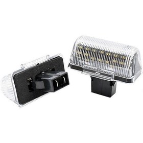 Resim Ford Transit Mk6 Mk7 1985-2013 İçin 2 Adet Led Plaka Lambası 