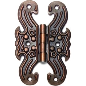 Resim Dekoratif, Sac Kelebek Menteşe - Büyük, Antik, 100 Adet 