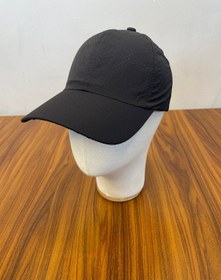 Resim Hamze Mikro Paraşüt Delikli Kumaş Yazlık Unisex Beyzbol Cap Şapka Siyah 