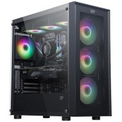 Resim Pro X Mesh Tamperli Cam Atx Gaming Kasa 