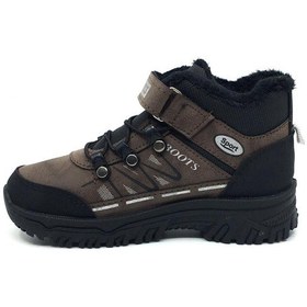 Resim Taşpınar T-rocs Erkek Rahat Çocuk Kışlık Kısa Bot Spor Ayakkabı 26-35 Vizon 