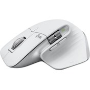 Resim logitech MX Master 3S Performans 8.000 DPI Optik Sensörlü Sessiz Kablosuz Mouse - Beyaz 910-006560 