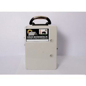 Resim Elektrikli Çit 18a Lifepo Set-3 Domuz Ayı Kovucu 50 Watt Panel 500mt Örgü 100 Ad. Demir İzolatör 