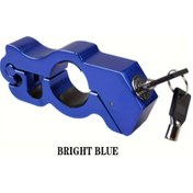 Resim Tcherchı Ağır Hizmet Bisikleti Ve Motosiklet Kilidi Mavi 