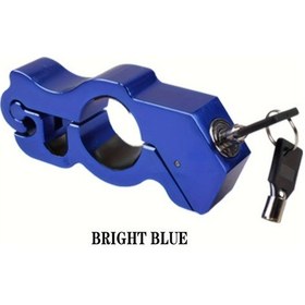 Resim Tcherchı Ağır Hizmet Bisikleti Ve Motosiklet Kilidi Mavi 