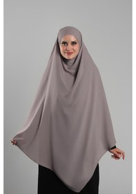 Resim Hürrem Bone Vizon Pratik Hazır Geçmeli Tesettür Eşarp Krep Bağcıklı Sufle Hijab 2313 10 