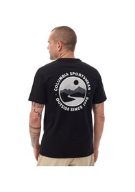 Resim Columbia Scoped View Erkek Siyah Outdoor T-shirt Cs0475-010 