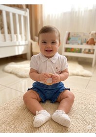 Resim Babydoll 2li Takım Beyaz 