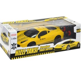 Resim 25 Uzaktan Kumandalı Şarjlı Hızlı Taksi Aracı 1:12 Diğer 