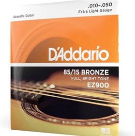 Resim AyrStore EZ900 85/15 Bronze Akustik Gitar Teli (10 50) 