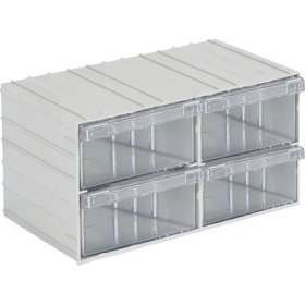 Resim Sembol Plastik Set 120-4 Plastik Çekmeceli Kutu 