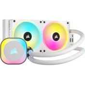 Resim Corsaır 240MM H100I CW-9061005-WW Rgb AM5-1700P Sıvı Soğutmalı Işlemci Fanı Beyaz 