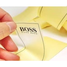 Resim 45x90 Pvc Pp Şeffaf Emniyet Etiketi 750'li Sarım 45x90 