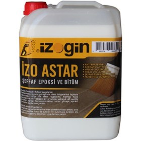 Resim İzo Astar 5 Kg Şeffaf Epoksi Ve Bitüm Esaslı Membran Astarı 