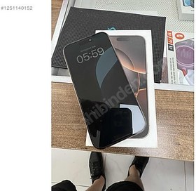 Resim Apple iPhone 16 Pro İkinci El TR | 128 GB | Çöl Titanyum 