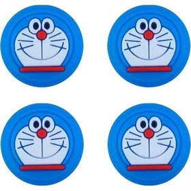 Resim Doreamon Ps5/ps4/ps3/xbox One/one X/one S/series X/series S 3d Analog Silikon Koruyucu -4 Adet Doreamon-4 