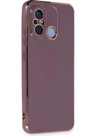 Resim Durukar Redmi 12c Kılıf Volet Silikon - Mor 