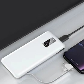 Resim noktaks Pocophone F1 uyumlu Hızlı Şarj Led Göstergeli Powerbank 10000mAh - PW-05 