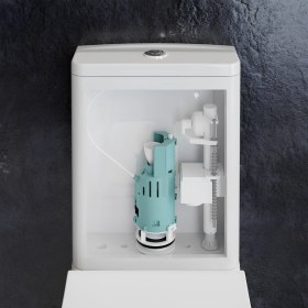 Resim Creavit Mare Beyaz Kanalsız Duvara Sıfır Klozet Takımı MA361, Creavit Mare Duroplast Yavaş Kapak 