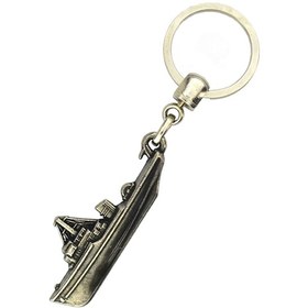 Resim Nusret Mayın Gemisi Anahtarlık - Nikel Oksit 