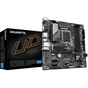 Resim Gigabyte B760M DS3H 1700 Ddr5 2xm.2 2xdp Hdmi+Vga 