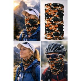 Resim Colizon Unisex Motosiklet Maskesi Bandana - Uv Korumalı Termal Outdoor Boyunluk-Buff 