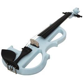 Resim Kinglos KNG DSG-B1808 Elektro Keman 4/4 Mavi (Profesyonel - Silent) | Kulaklık Çıkışlı Sessiz Çalışma Modu, Kristal Netliğinde Tonlar 