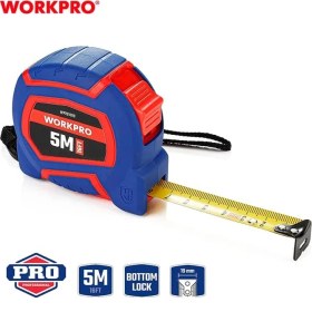 Resim TeknoKapsül WP261009 5MX19MM/16FT. Naylon Kaplama Sarı Çelik Şerit Metre 