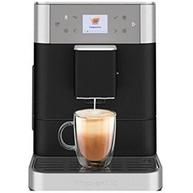 Resim KitchenAid KF8 5KES8558EBK Tam Otomatik Espresso Makinesi Cast İron Black 