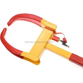 Resim Shuıvan Römork ve Çekme Karavan Tekerlek Kilidi Yengeç Tip 