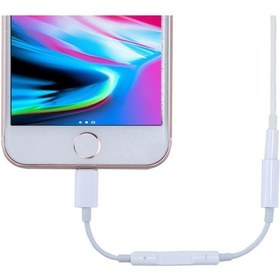Resim Mh020 Apple Uyumlu iPhone 7.8.X Lighting 3.5Mm Kulaklık Jakı Adaptörü 