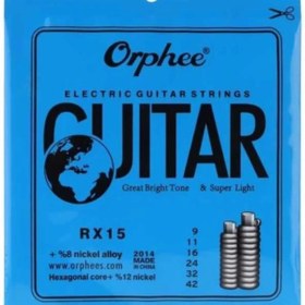 Resim AyrStore RX15 Elektro Gitar Teli 009 042 Takım Tel 