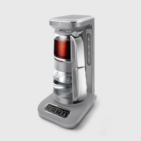 Resim Karaca Robotea Pro 4 in 1 Konuşan Cam Çay Makinesi Cool Gray 