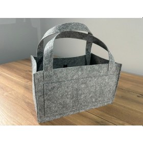 Resim Tree Bark Keçe Bebek Bakım Çantası Gri 