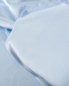 Resim Açık Mavi Renkte Asetat Saten 140x300cm-11322 