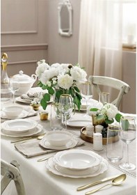 Resim Pierre Cardin 60 Parça 12 Kişilik Yemek Takımı Helezone 