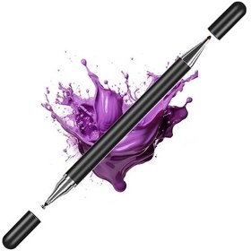 Resim Lenovo Tab M11 İle Uyumlu Çift Uçlu Hassas Dokunmatik Stylus Kalem Gecikmesiz Çoklu Uyum Siyah 