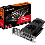 Resim Gigabyte Radeon RX6400 4G 4GB 64Bit GDDR6 Ekran Kartı (GV-R64D6-4GL) 