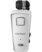 Resim Shineyee Fineblue F980 Kablosuz Bluetooth Kulaklık - Bt 4.0, İki Cihaz Bağlantısı, Ellerden Özgür Arama, Titreşim Uyarı, Yaka Klipsi, Beyaz 